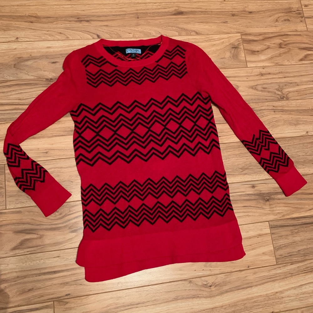 Cynthia Rowley chevron sweater